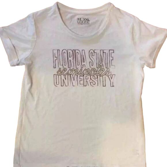 Florida State University FSU Seminoles Girl's XL Graphic T-shirt - Picture 1 of 4